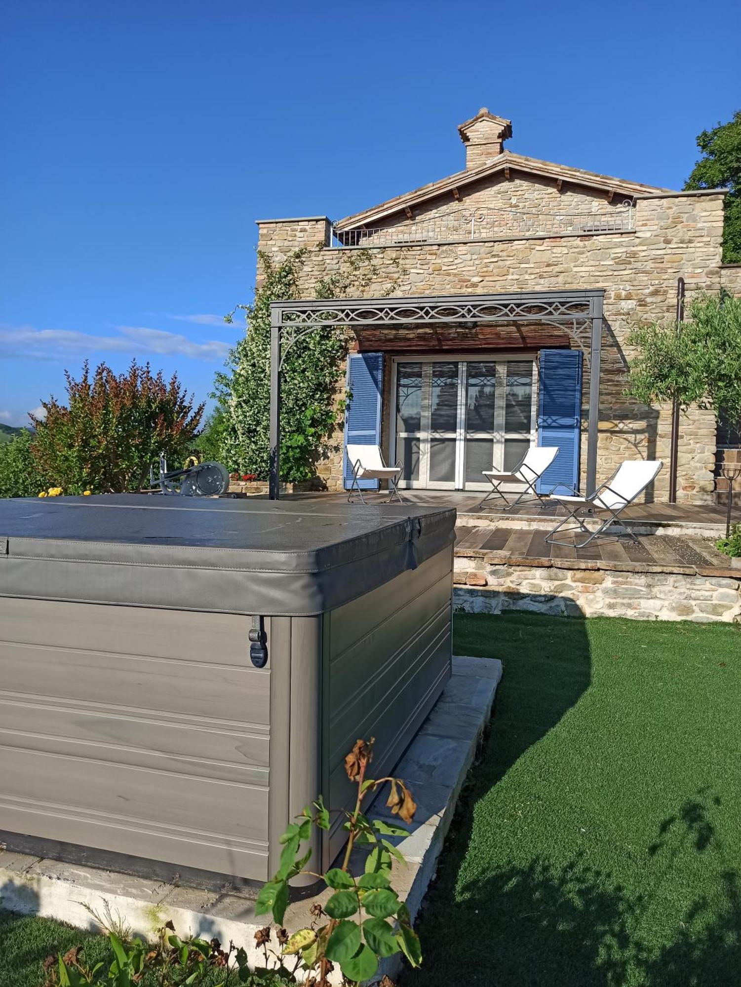 Ca' Gulino - Urbino - Villa Con Minipiscina In Borgo Antico Buitenkant foto