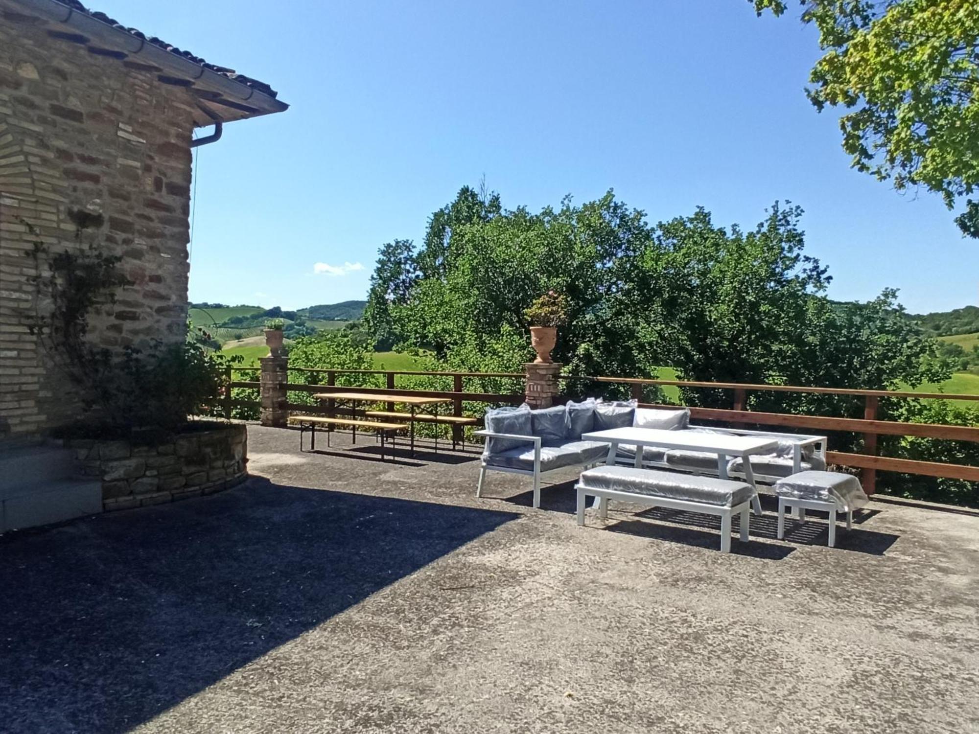 Ca' Gulino - Urbino - Villa Con Minipiscina In Borgo Antico Buitenkant foto